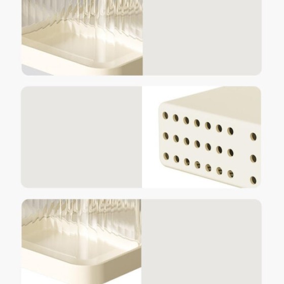 キッチン収納ラック - 木製まな板ラックと箸置き、家庭用キッチンに最適、スペース節約デザイン